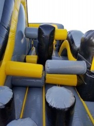 xtremem20rush20caution20obstacle20course20rental20tulsa20ok 1 Xtreme Rush Obstacle Course (Caution Colors)